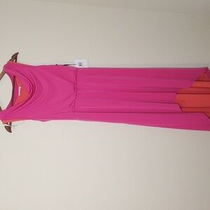 Calvin Klein Women's NWT Hi Low Sleeveless Dress